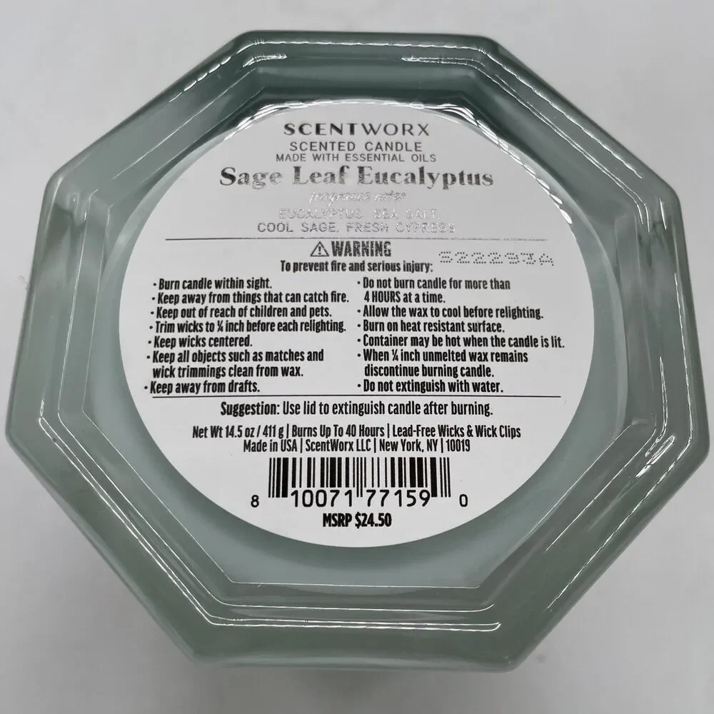 Scentworx by Harry Slatkin scentworx sage